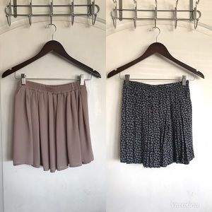 2 brandy melville luma skirts